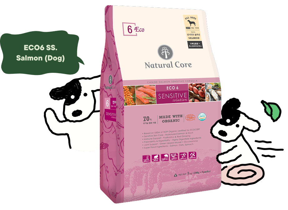 ECO6 SS. Salmon (Dog) hover